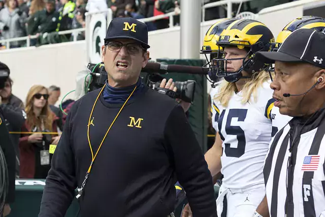 Jim Harbaugh is unhappy about this situation