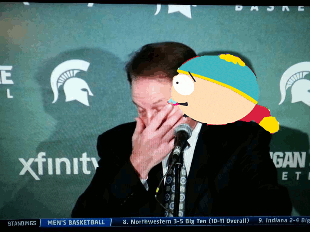 Image result for licking izzo tears gif