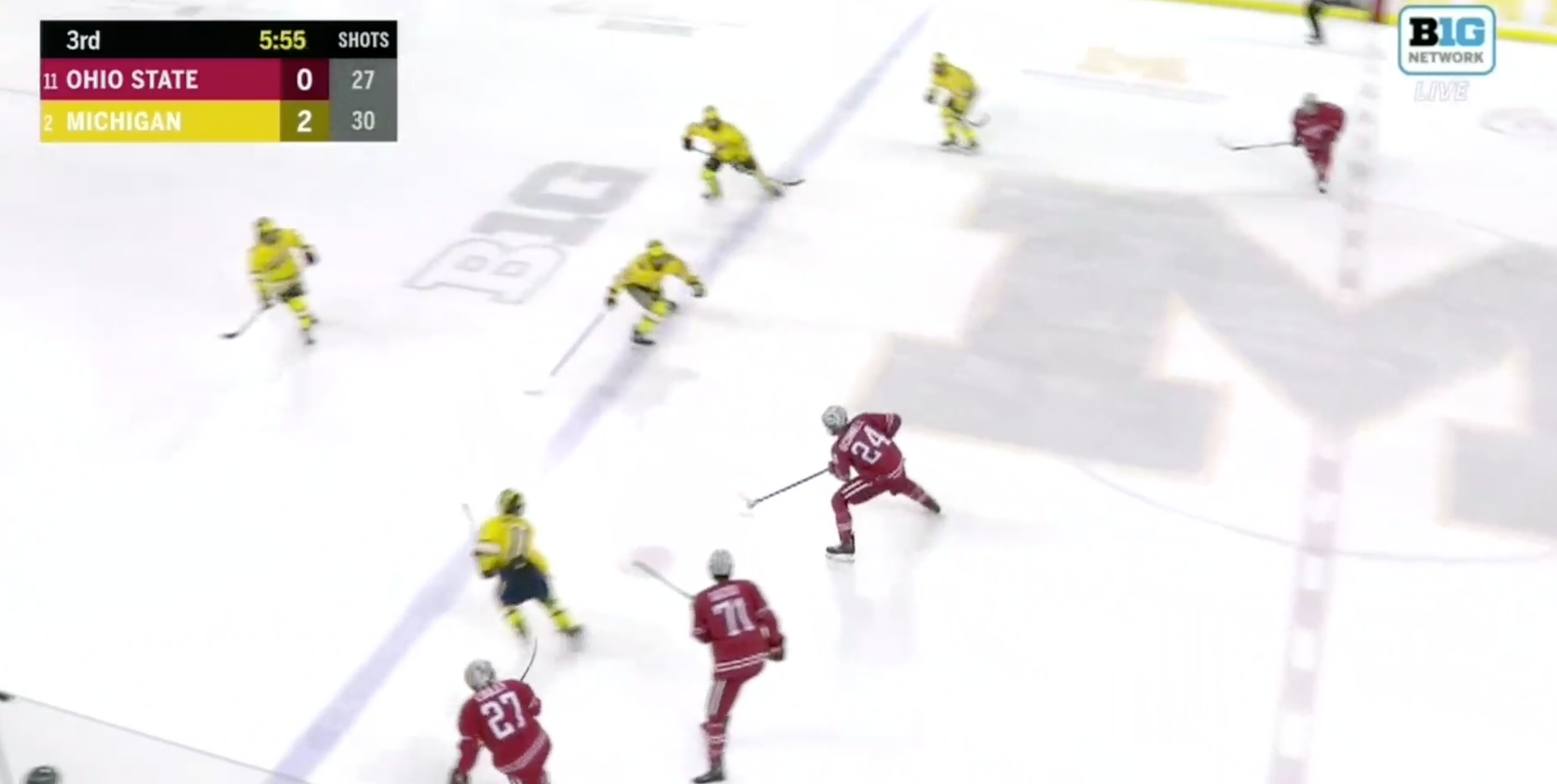 Hockey Film Room: How Michigan's Neutral Zone Forecheck Suffocated Ohio St.