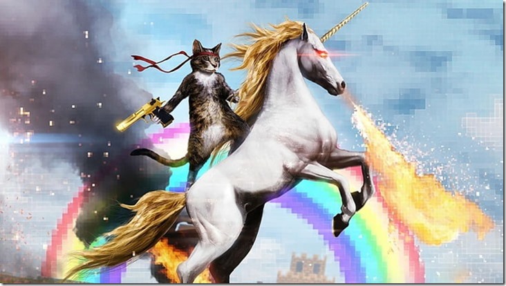 cat-gun-rainbow-unicorn-wallpaper-preview