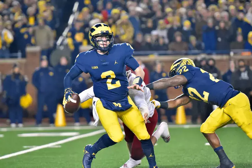 Shea Patterson will play in Columbus for the first time on Saturday