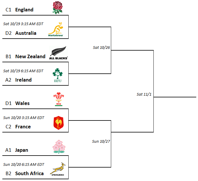 Image result for 2019 rwc finals chart
