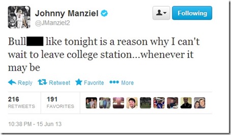 Manziel College Station