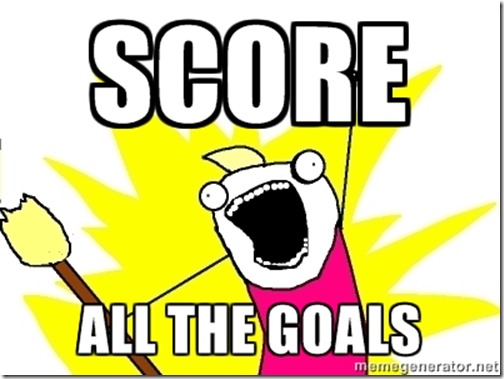 all the goals